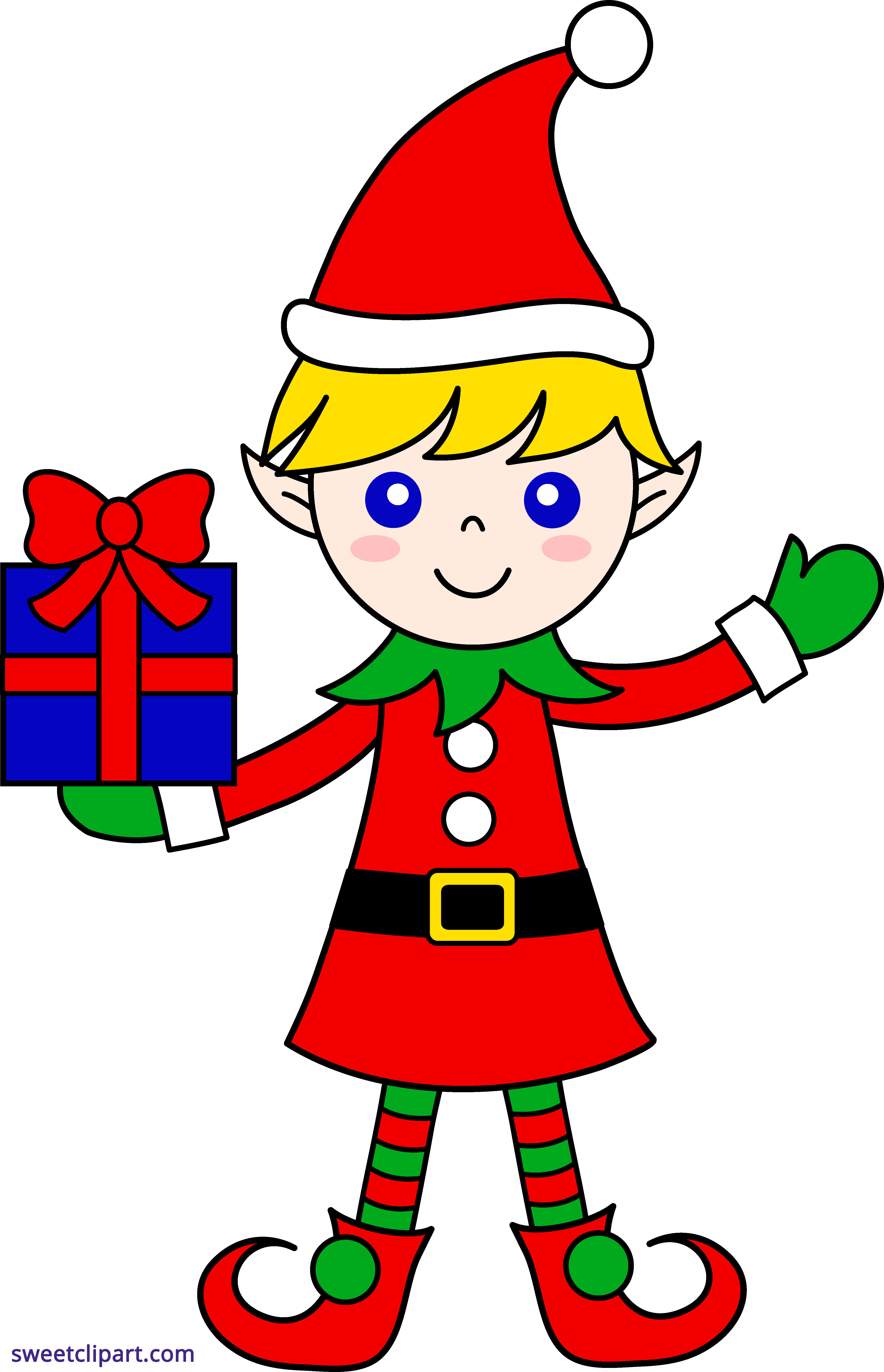 4339x6733 Elf Clip Art Thatswhatsup