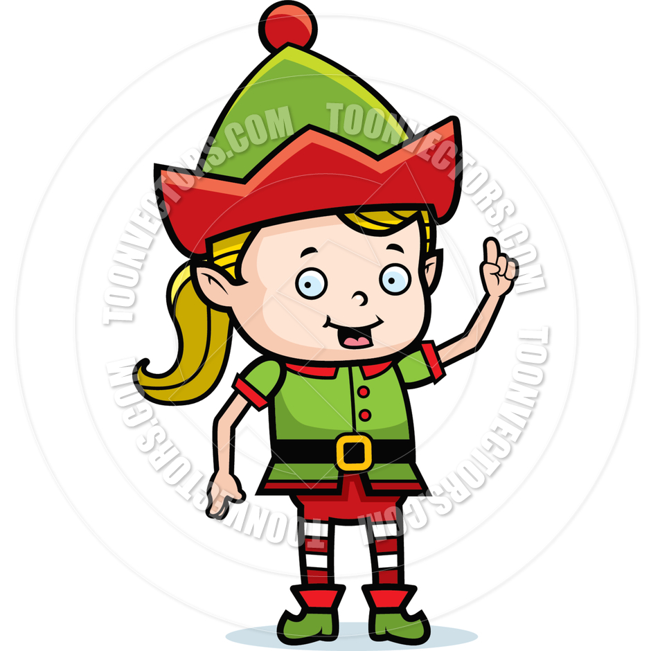 940x940 Cartoon Girl Elf Group