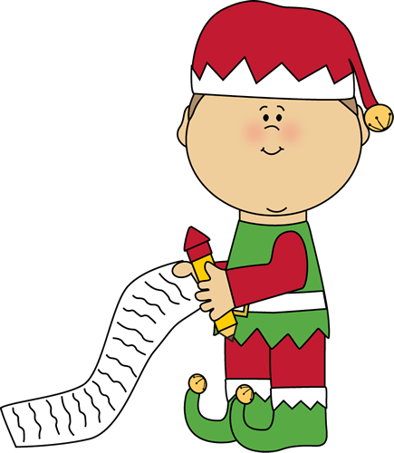 435x500 Printable Elf Cliparts
