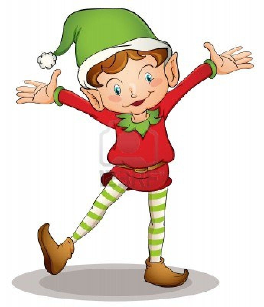 1035x1200 Awesome Christmas Elf Clipart Design