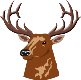 167x164 Elk Clip Art Clipart Panda