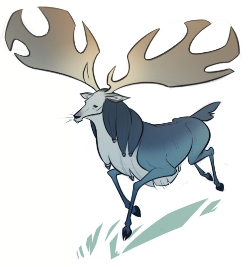500x537 Elk Horns Clipart