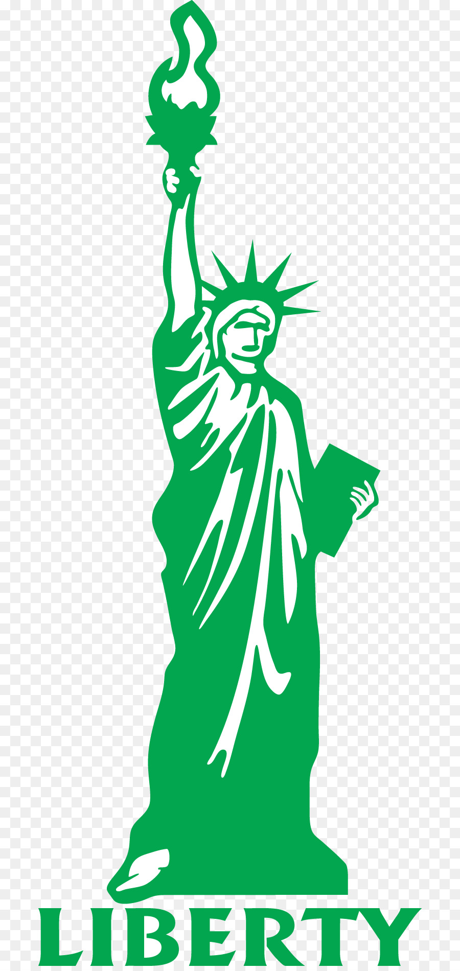 900x1900 Statue Of Liberty Drawing Cartoon Clip Art