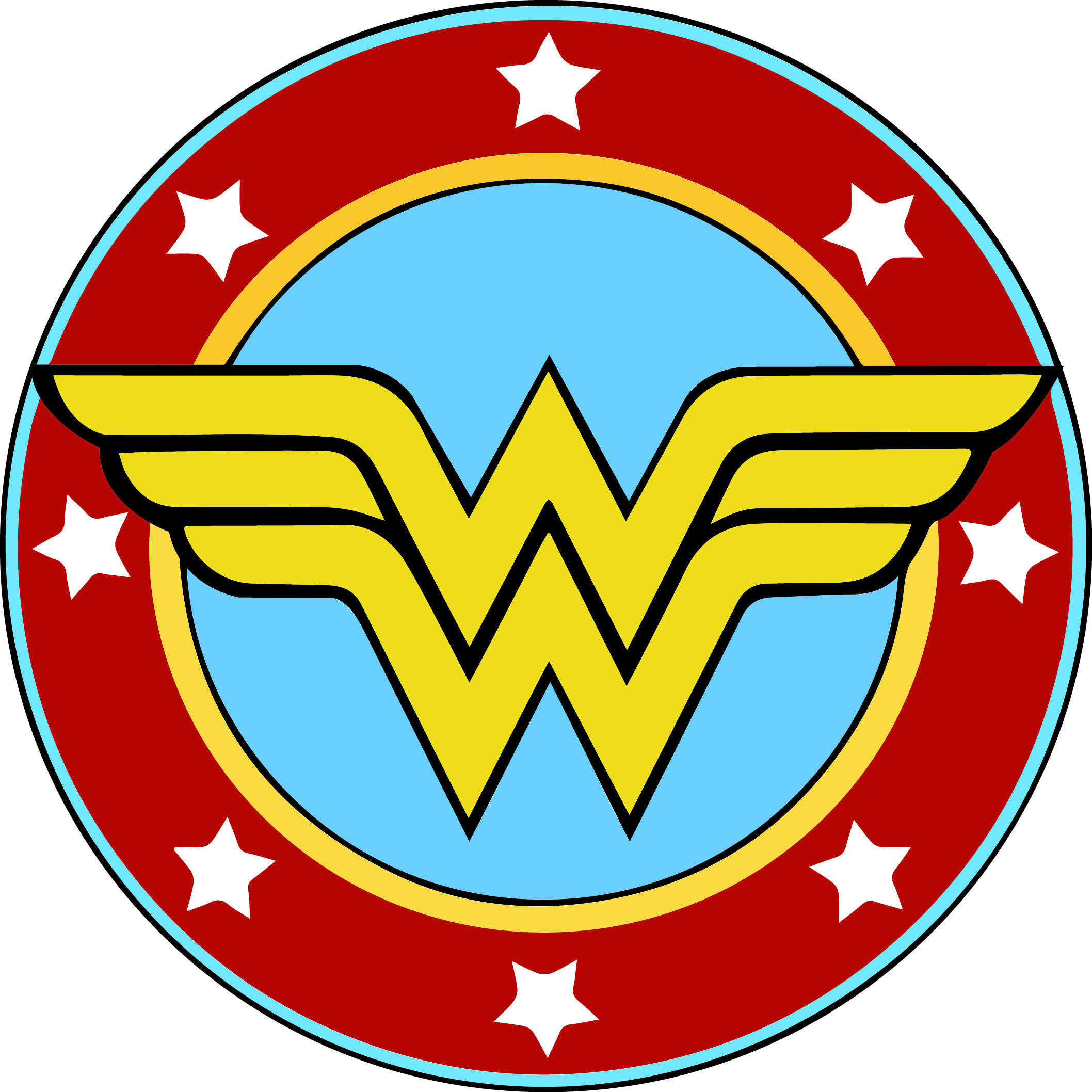 2116x2116 Wonder Woman Svg