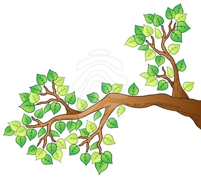 400x355 Clip Art Tree Branches Clipart Panda