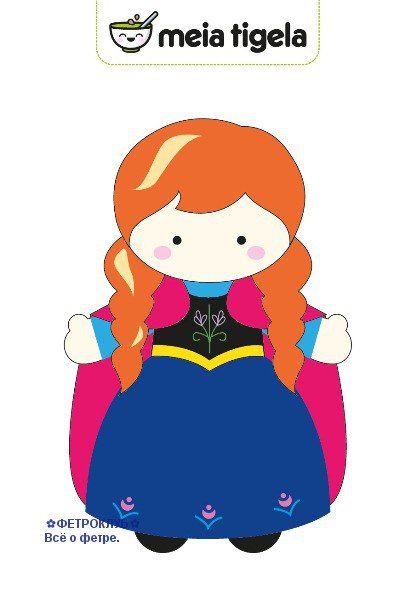 416x590 Moldes Para Hacer A Elsa Y Anna Frozen En Fieltro09 Moldes