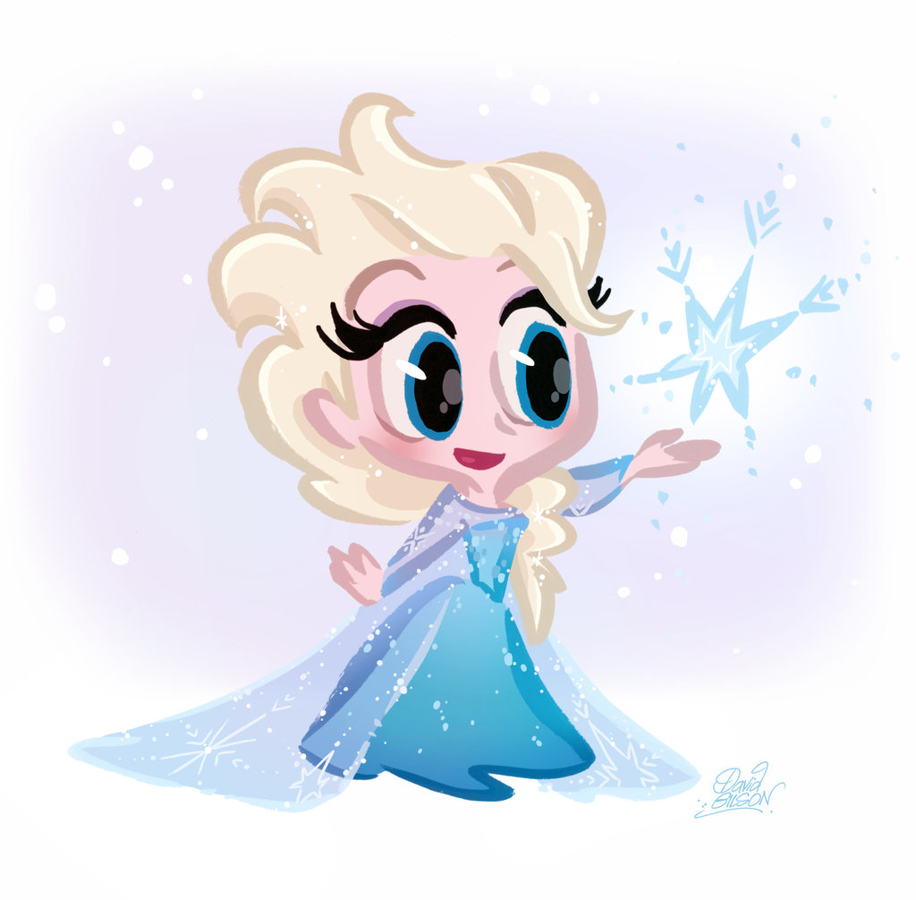 1024x1006 Cutie Elsa From Disney's Frozen By Princekido