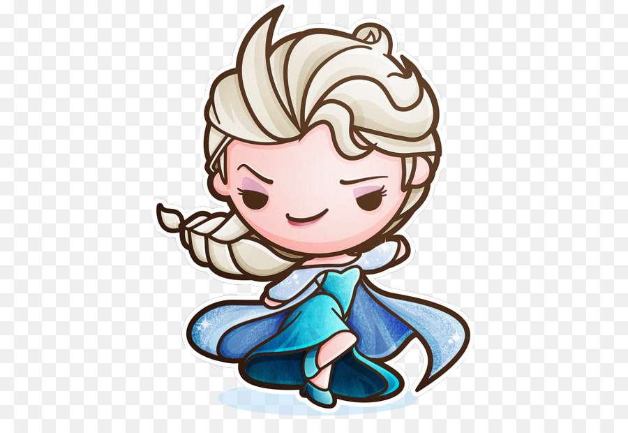 900x620 Elsa Anna Kavaii Film Drawing