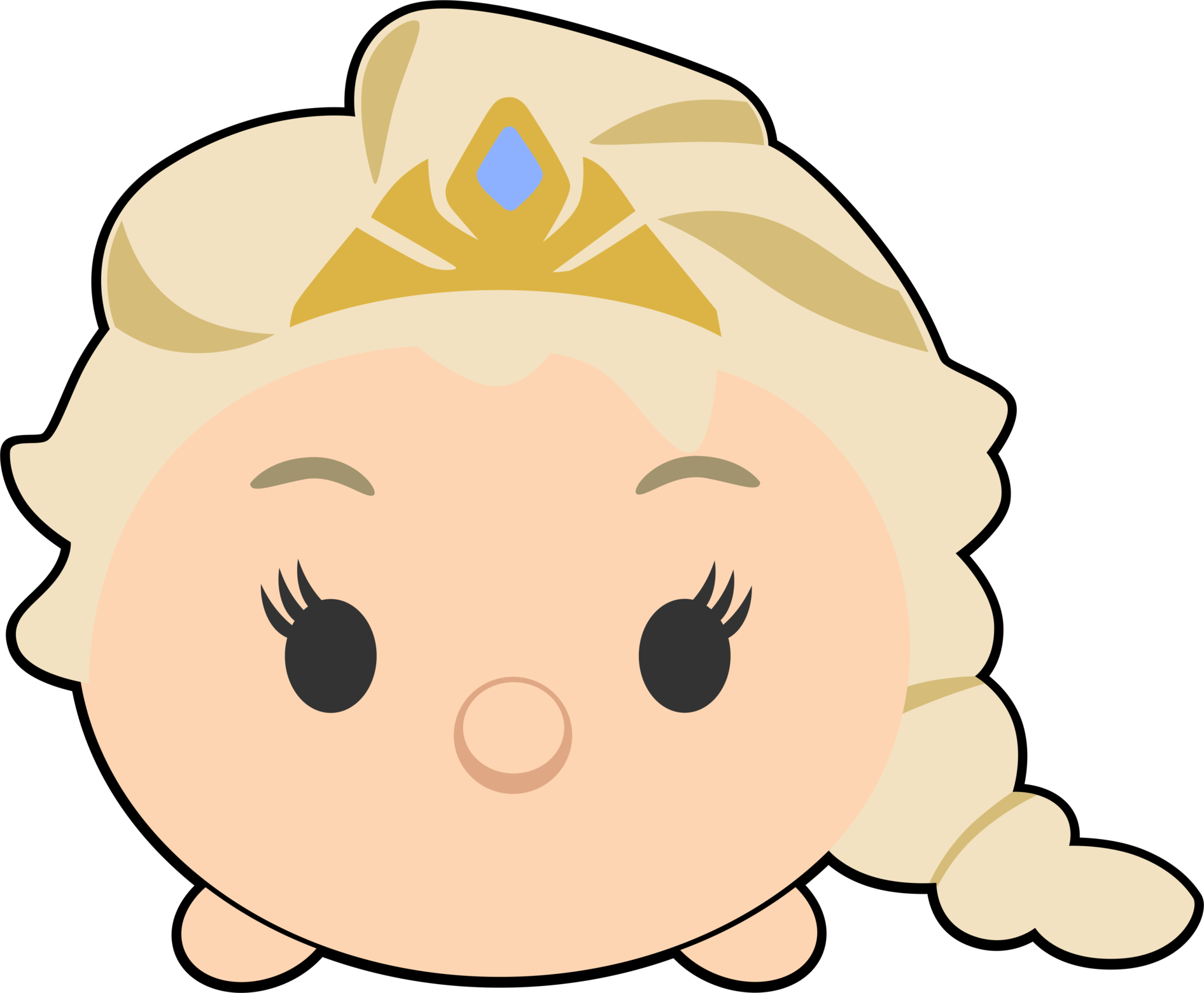 1892x1561 Disney Tsum Tsum Clipart Elsa Frozen
