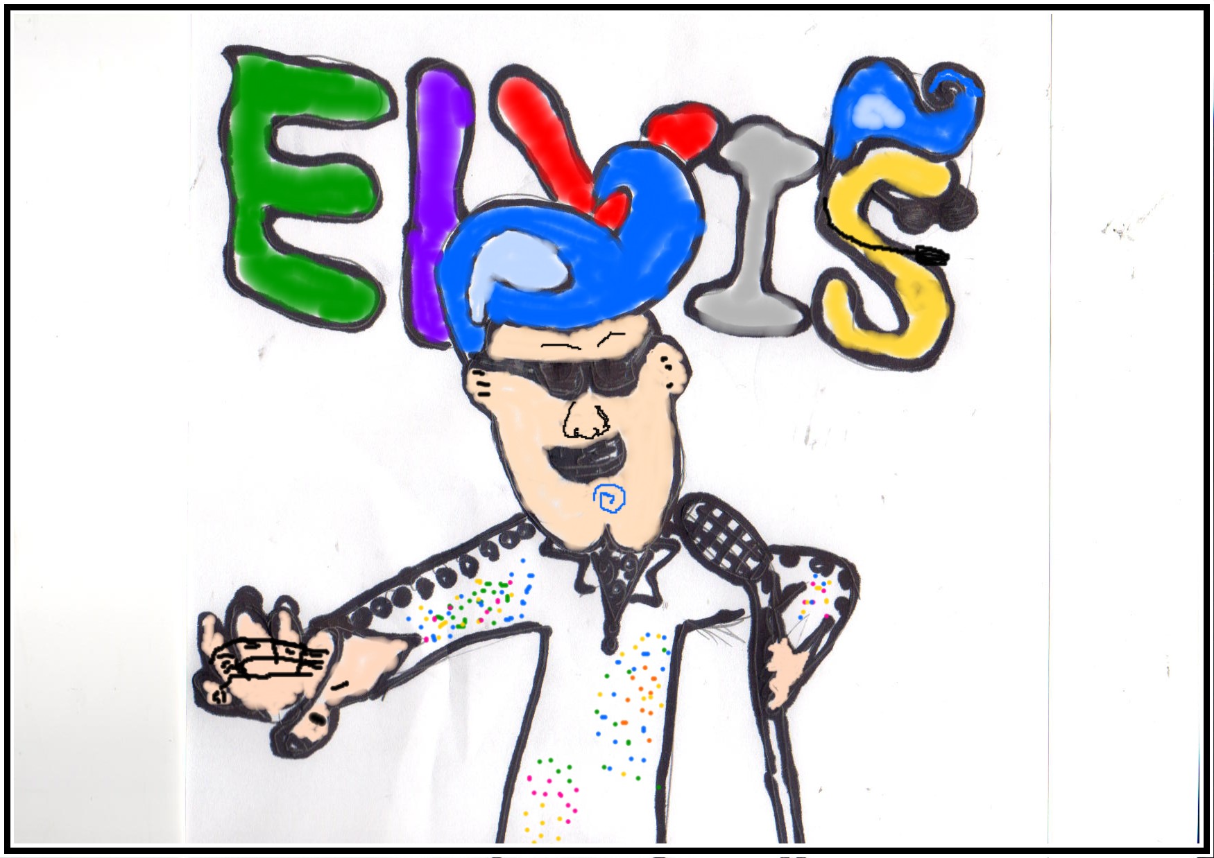 1750x1238 Elvis Presley, Art Write4fun
