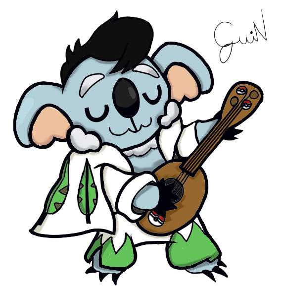 570x583 Komala As Stitch As Elvis Know Your Meme