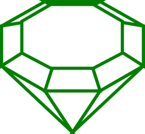 299x276 Emerald Clip Art