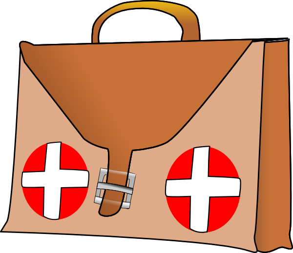 600x519 Emergency First Aid Kit Clipart