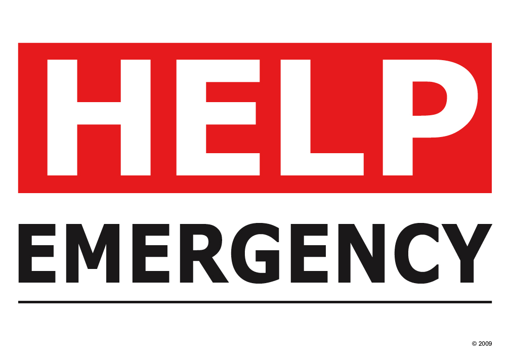 1008x720 Emergency Signs Clipart