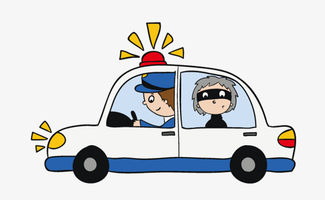 650x400 Open Police Car Police, Arrest, Escapee, Policemen Png Image