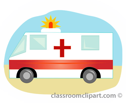 500x410 Ambulance Emergency Vehicle Clipart Kid 3