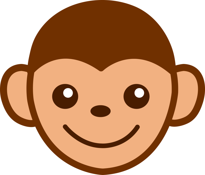 830x711 Baboon Clipart Baby