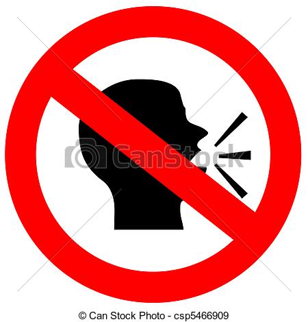 450x470 Noise Clipart Silent