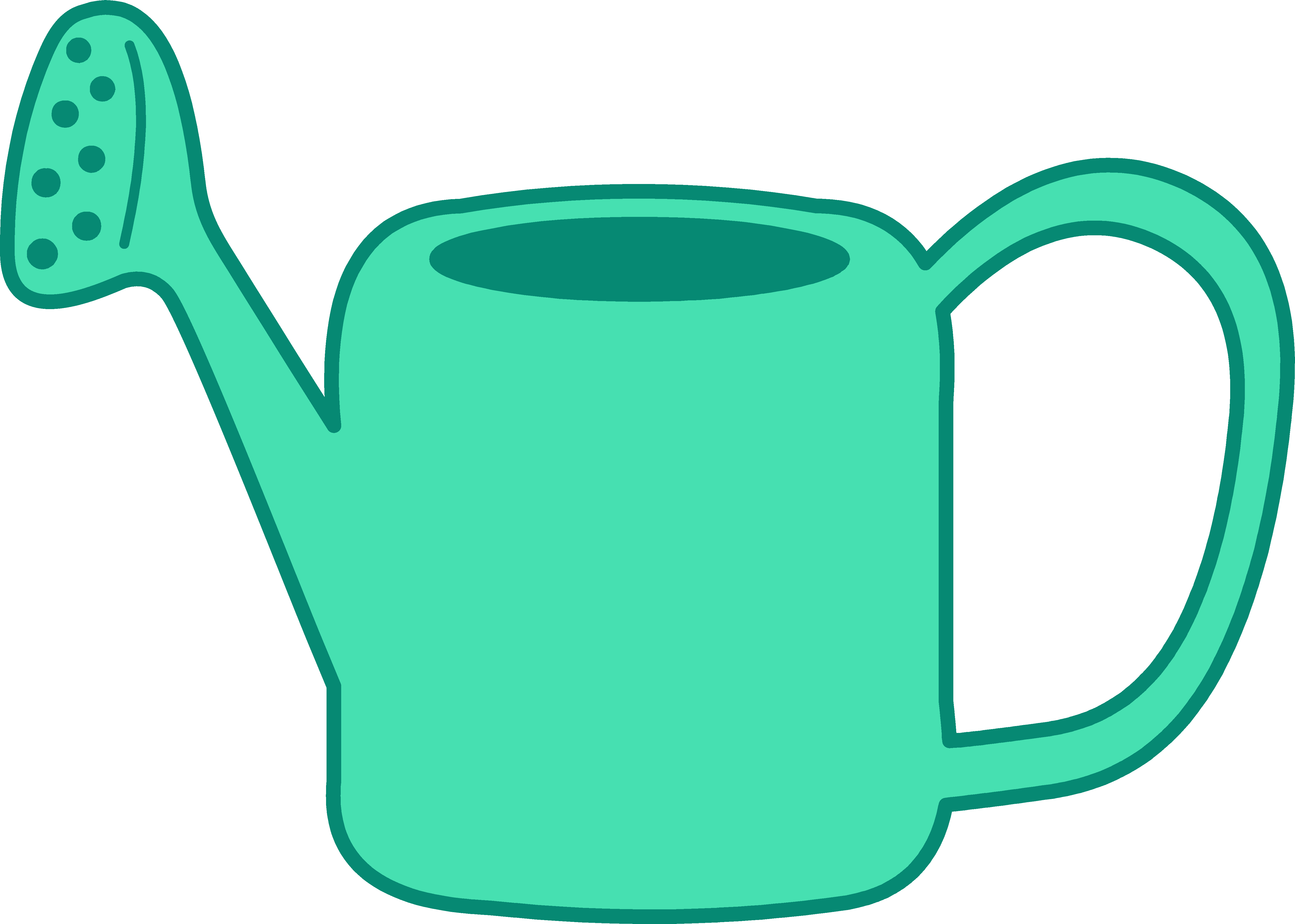 5473x3907 Watering Can Clip Art 8741443