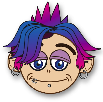 340x336 Emo Face Clip Art