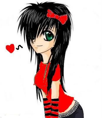 347x400 Emo Cute Clipart
