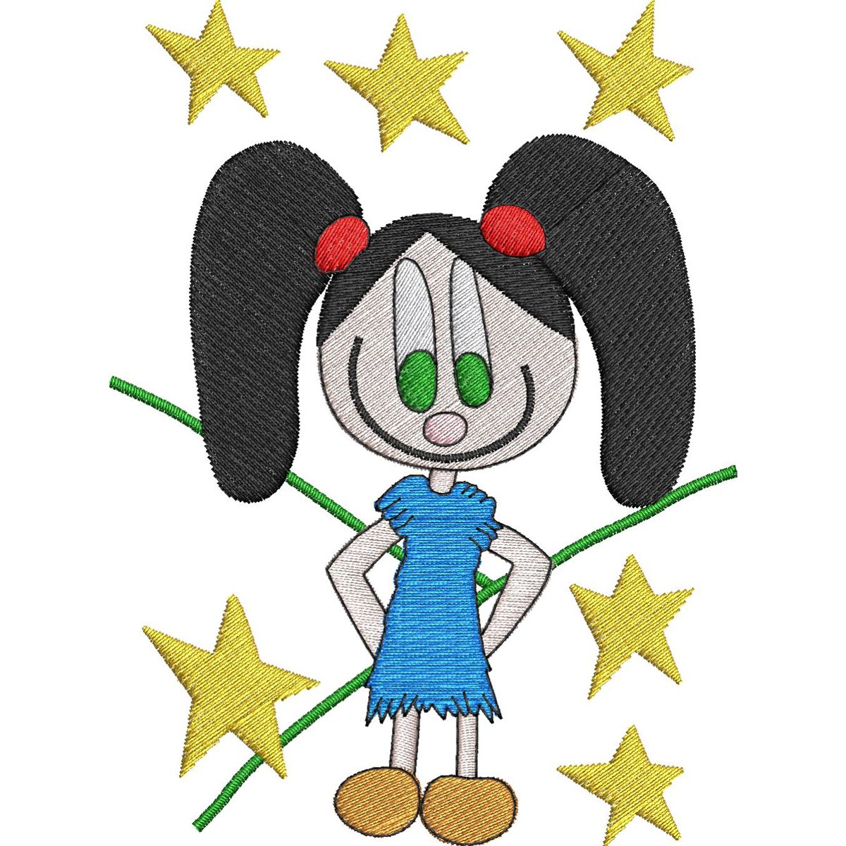 1200x1200 Pic Of Cartoon Girl Free Download Clip Art On Png