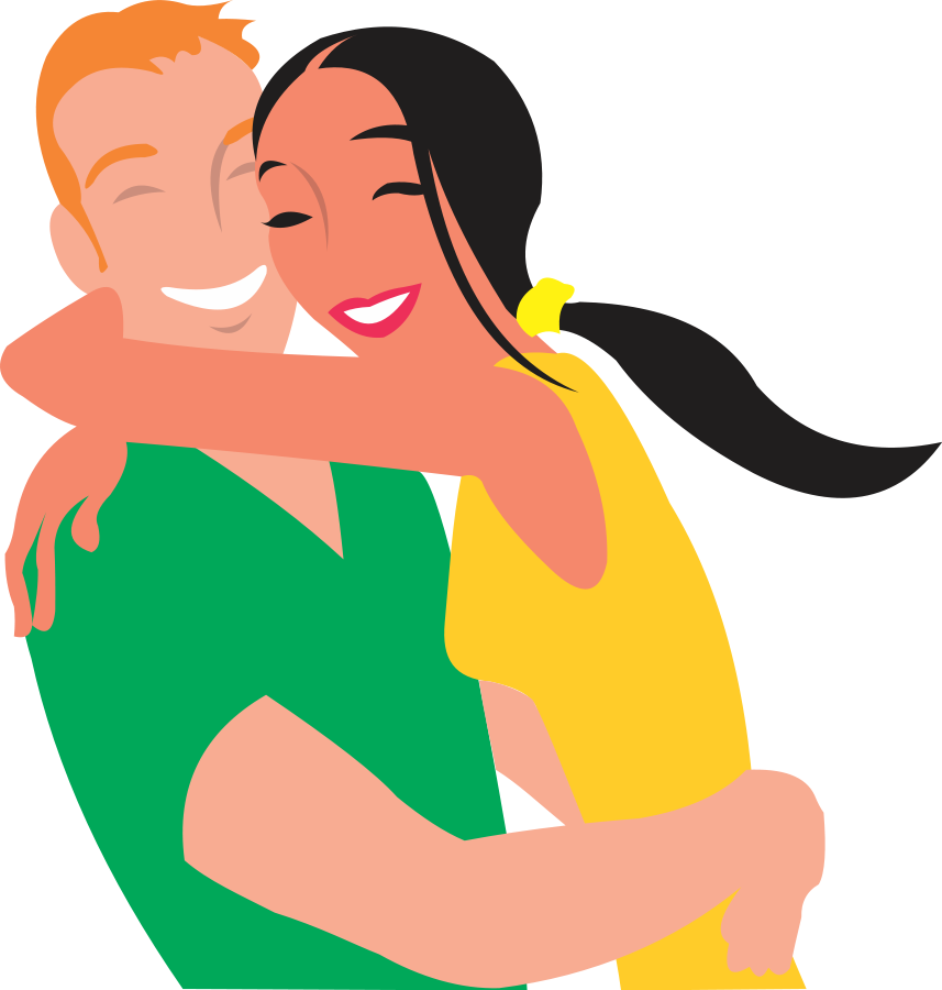 857x900 Collection Of Couple In Love Clipart High Quality, Free