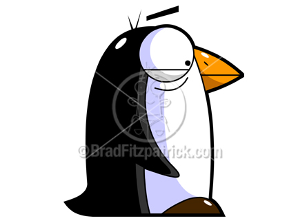 432x324 Cartoon Penguin Pictures A Picture Of A Penguin Cartoon Illustration