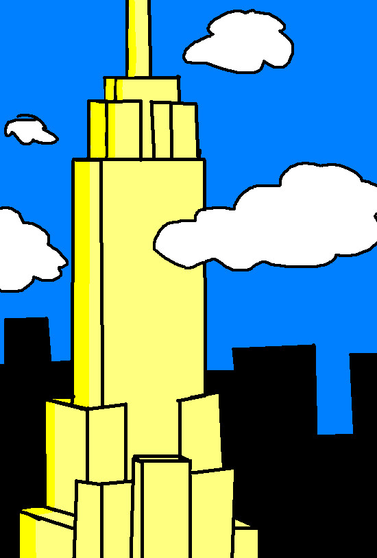 550x814 The Empire State Building By Alboyay