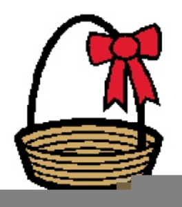 264x300 Large Easter Basket Clipart Free Images