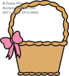 271x300 Strikingly Ideas Easter Basket Clipart Illustration