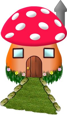 236x404 Mushroom House For An Enchanted Forest Woodland Themed Party