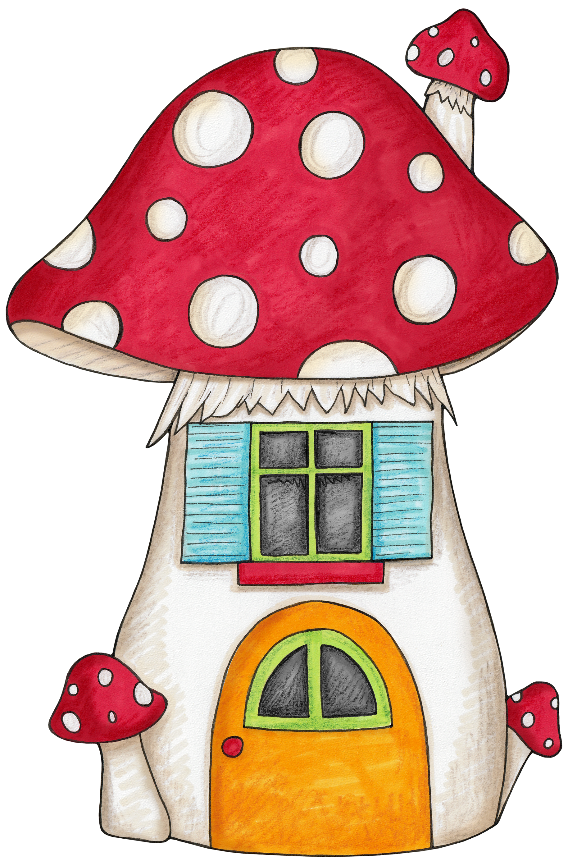 1829x2787 Mushroom House For An Enchanted Forest Woodland Themed Party