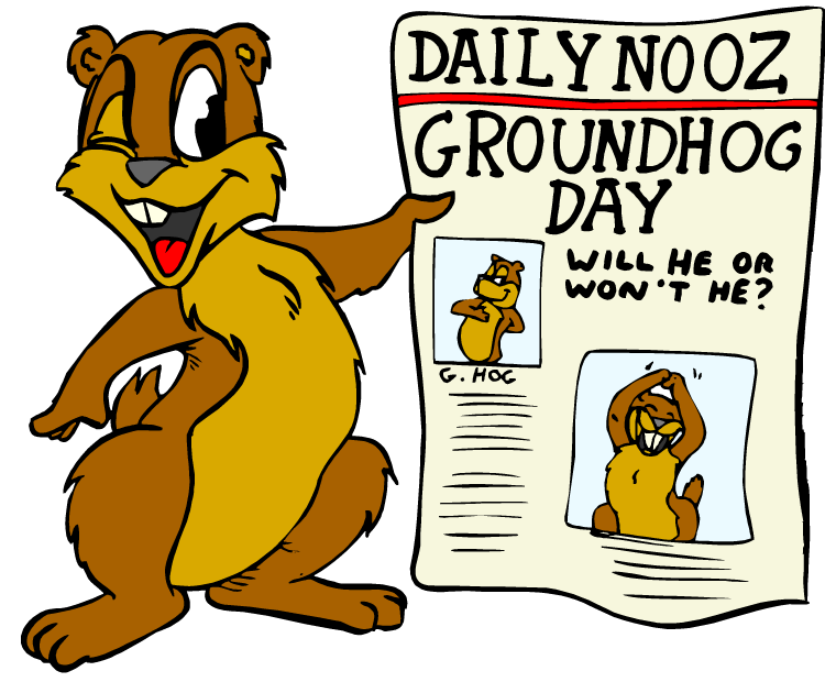 750x620 Groundhog Day Clipart 2 Krtn Enchanted Air Radio