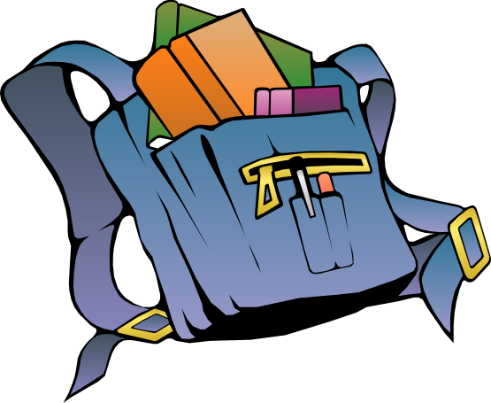 555x455 Bag Clipart End School