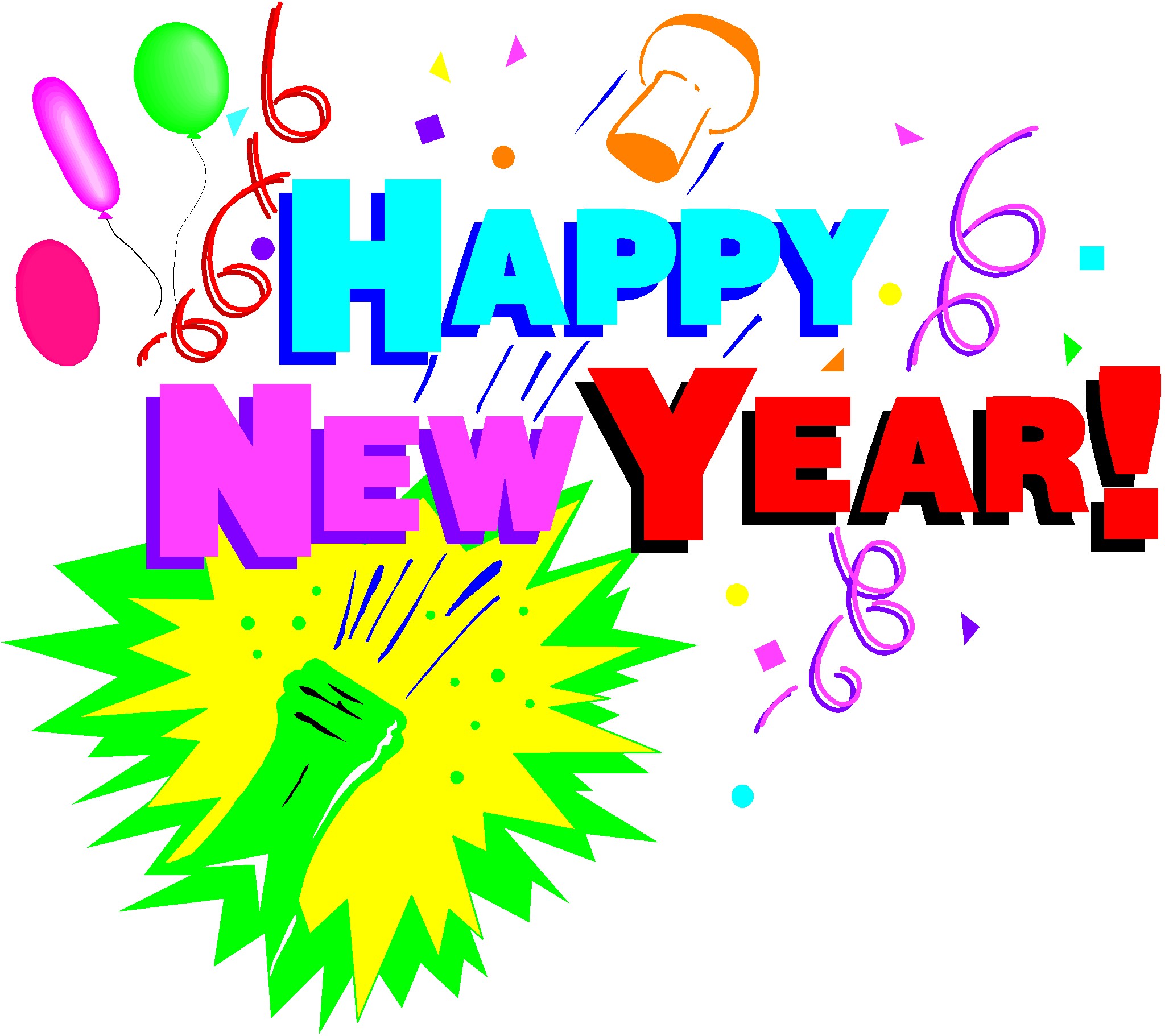 2048x1822 Year End Party New Year Clip Art New Years Clip Art Animated Free
