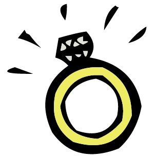 306x308 Amazing Engagement Ring Clip