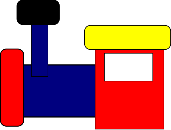 600x458 Train Engine Clip Art