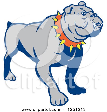 450x470 Royalty Free (Rf) Clipart Of Bulldogs, Illustrations, Vector