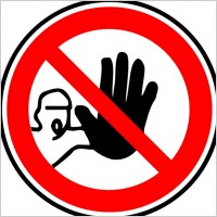 200x200 Entree Interdite Clip Art Clipart Panda