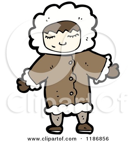 450x470 Cartoon Of A Child Eskimo