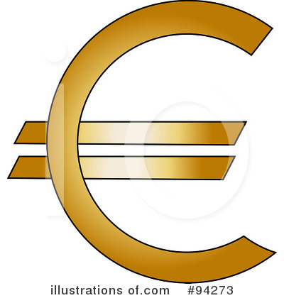 400x420 Euro Symbol Clipart
