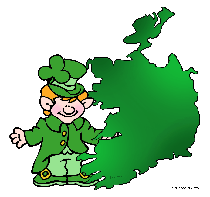 692x648 Europe Clip Art By Phillip Martin, Ireland