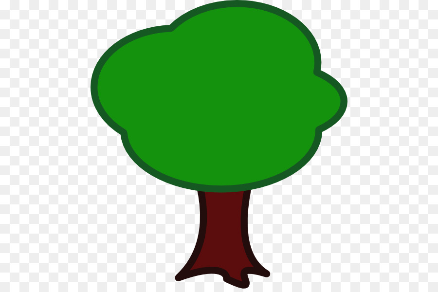 900x600 Tree Cartoon Evergreen Clip Art