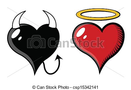 450x309 Good And Evil Heart