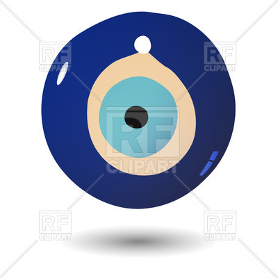 400x400 Nazar Amulet That Protect The Evil Eye Royalty Free Vector Clip