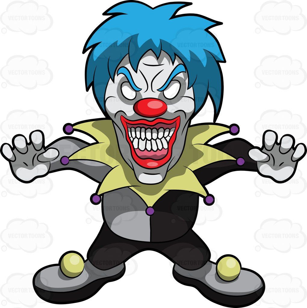 1020x1024 A Very Frightening Clown