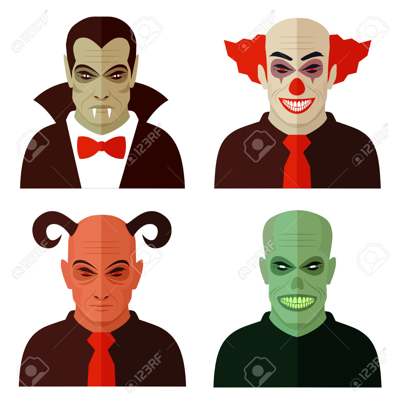 1300x1300 Collection Of Zombie Clown Clipart High Quality, Free
