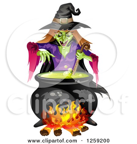 450x470 Royalty Free (Rf) Clipart Of Witches, Illustrations, Vector