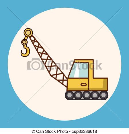 450x470 Transportation Excavator Truck Theme Elements Vector Clip Art